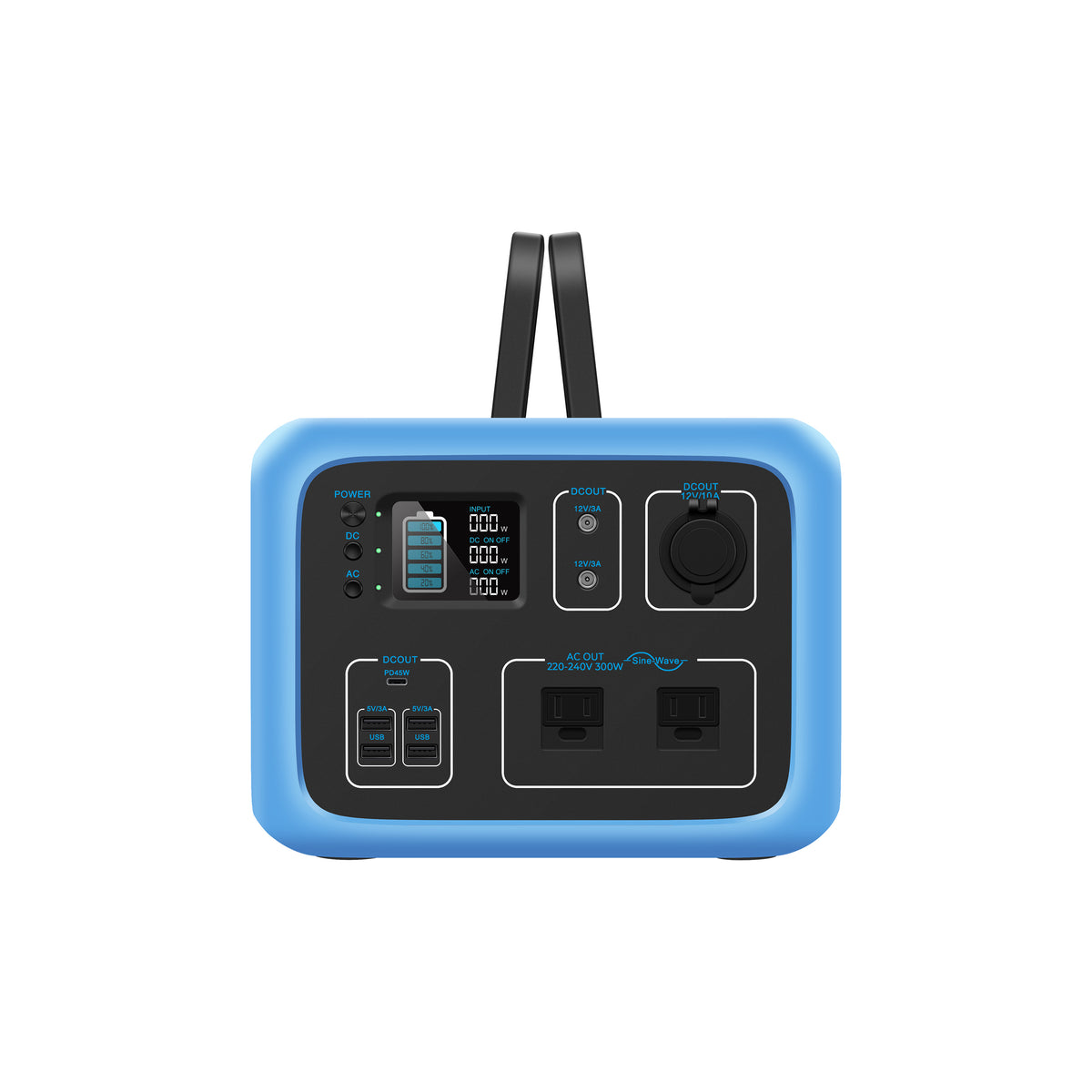 BLUETTI AC50S Portable Power Station | 300W 500Wh