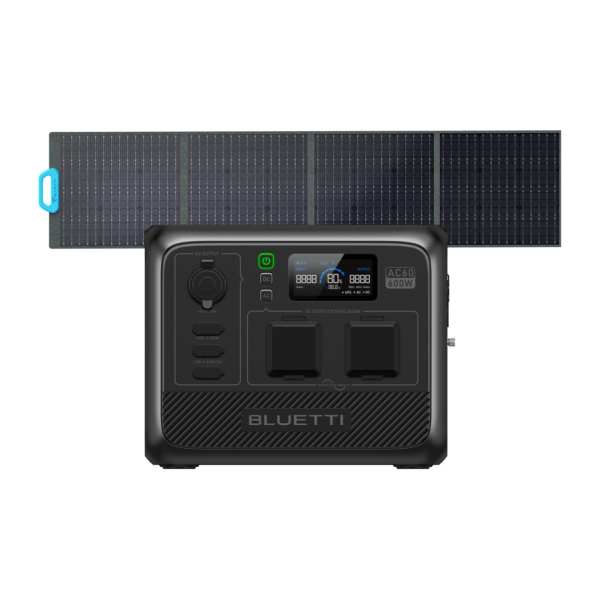 BLUETTI AC60 Portable Power Station | 600W 403Wh