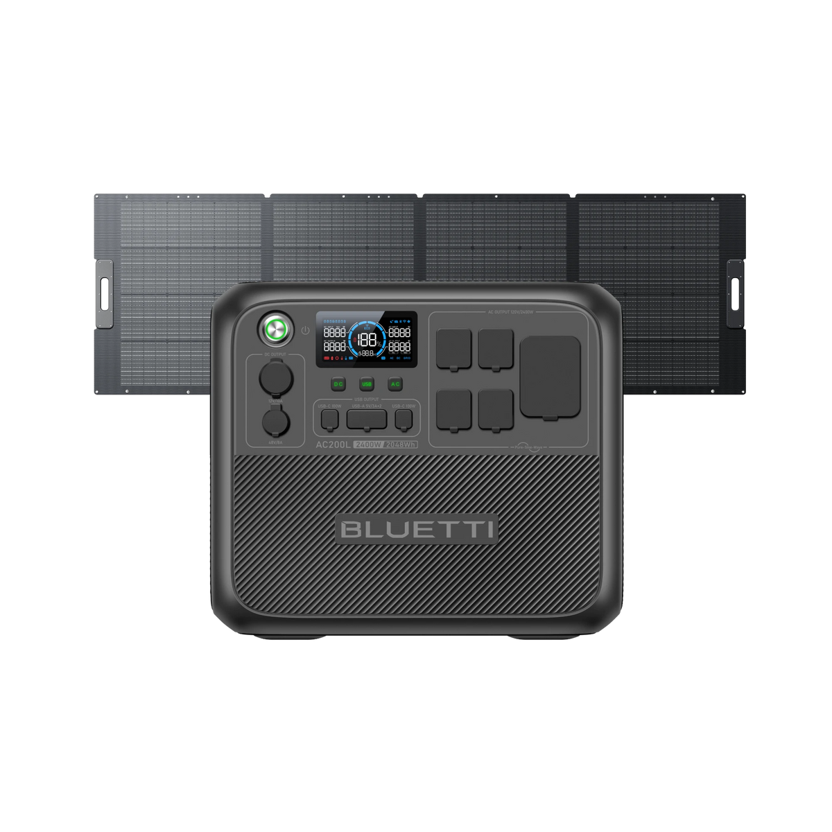 BLUETTI AC200L Portable Power Station | 2,400W, 2,048Wh