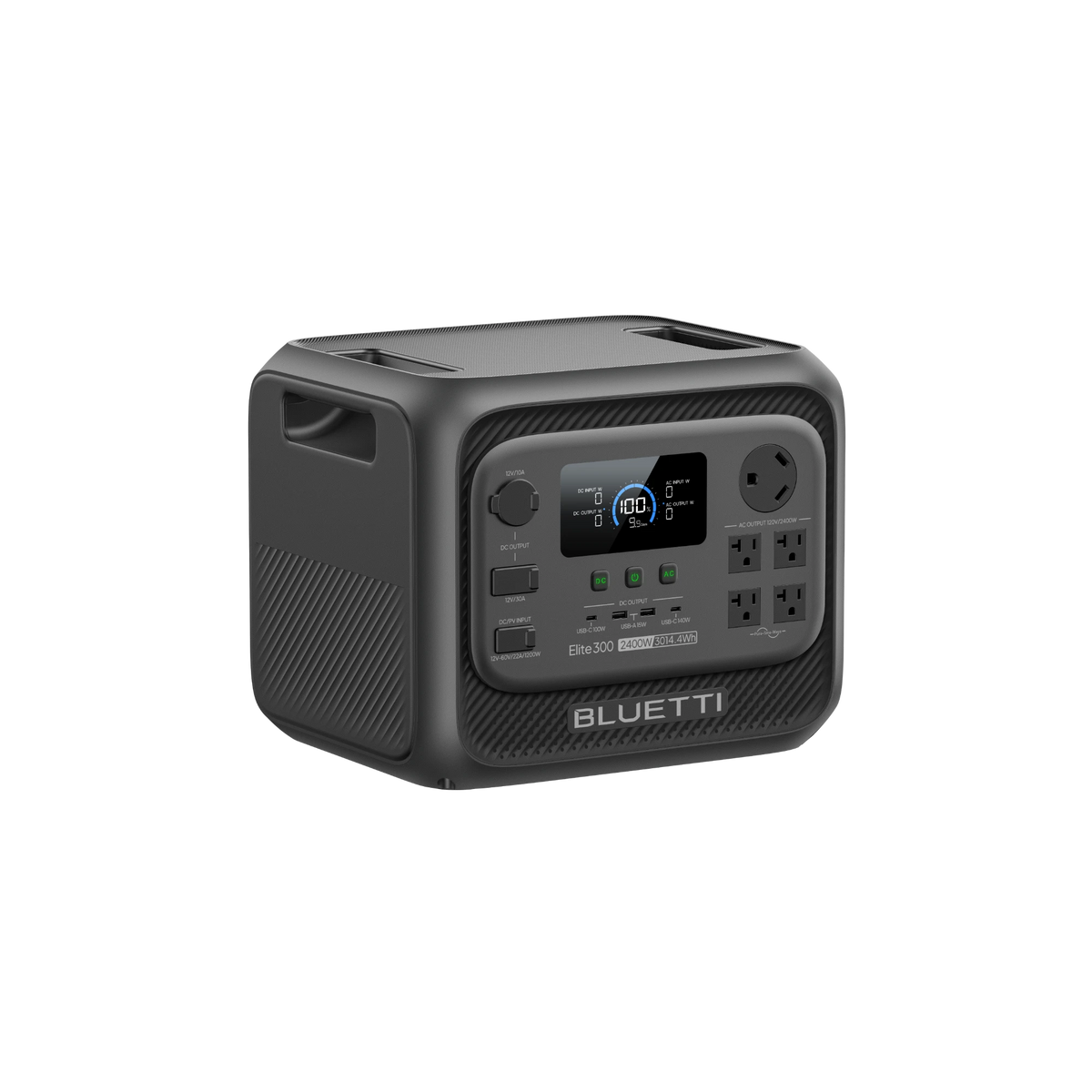 BLUETTI Elite 300 Portable Power Station | 3,014.4Wh 2,400W