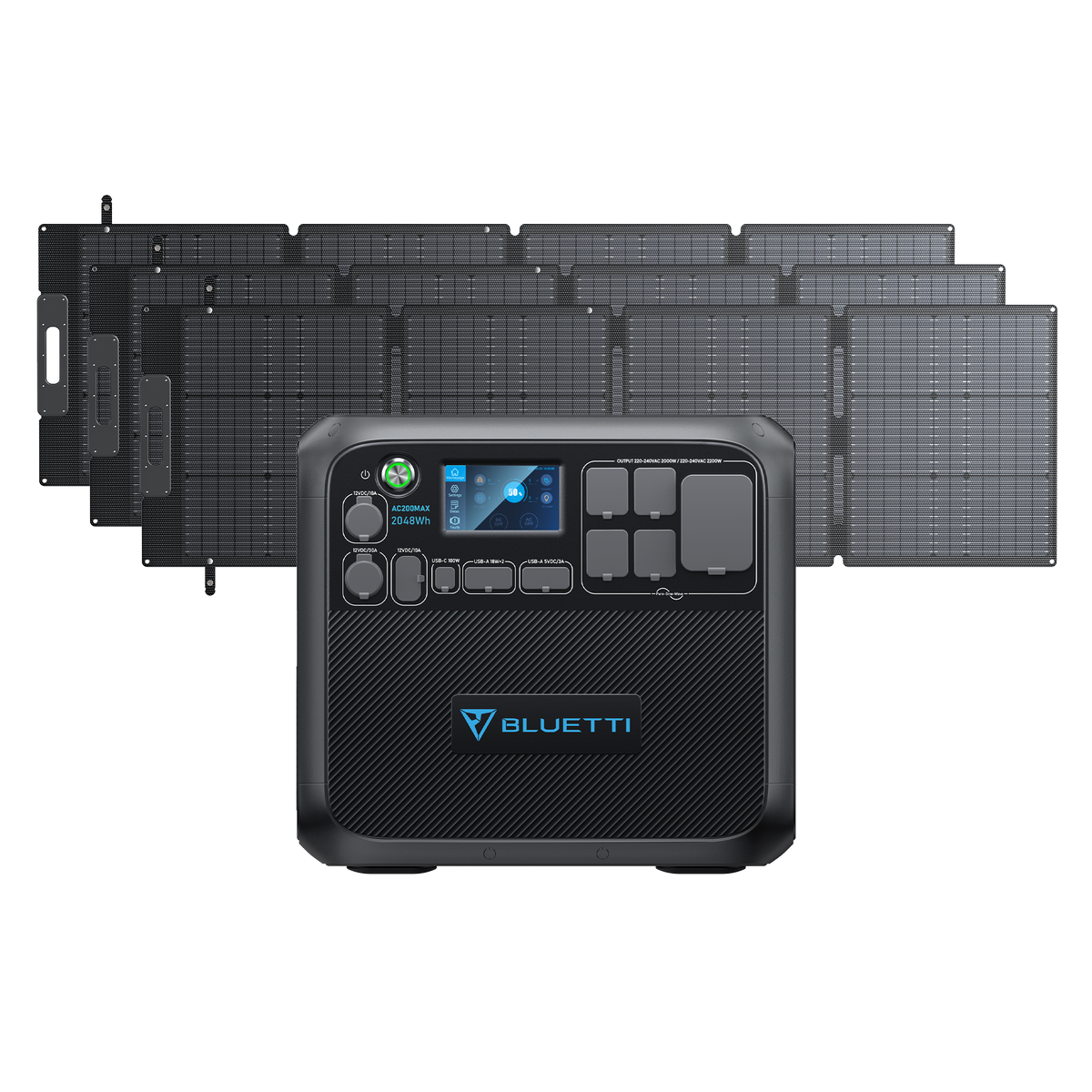 BLUETTI AC200MAX + 3*SP200D | Solar Generator Kit