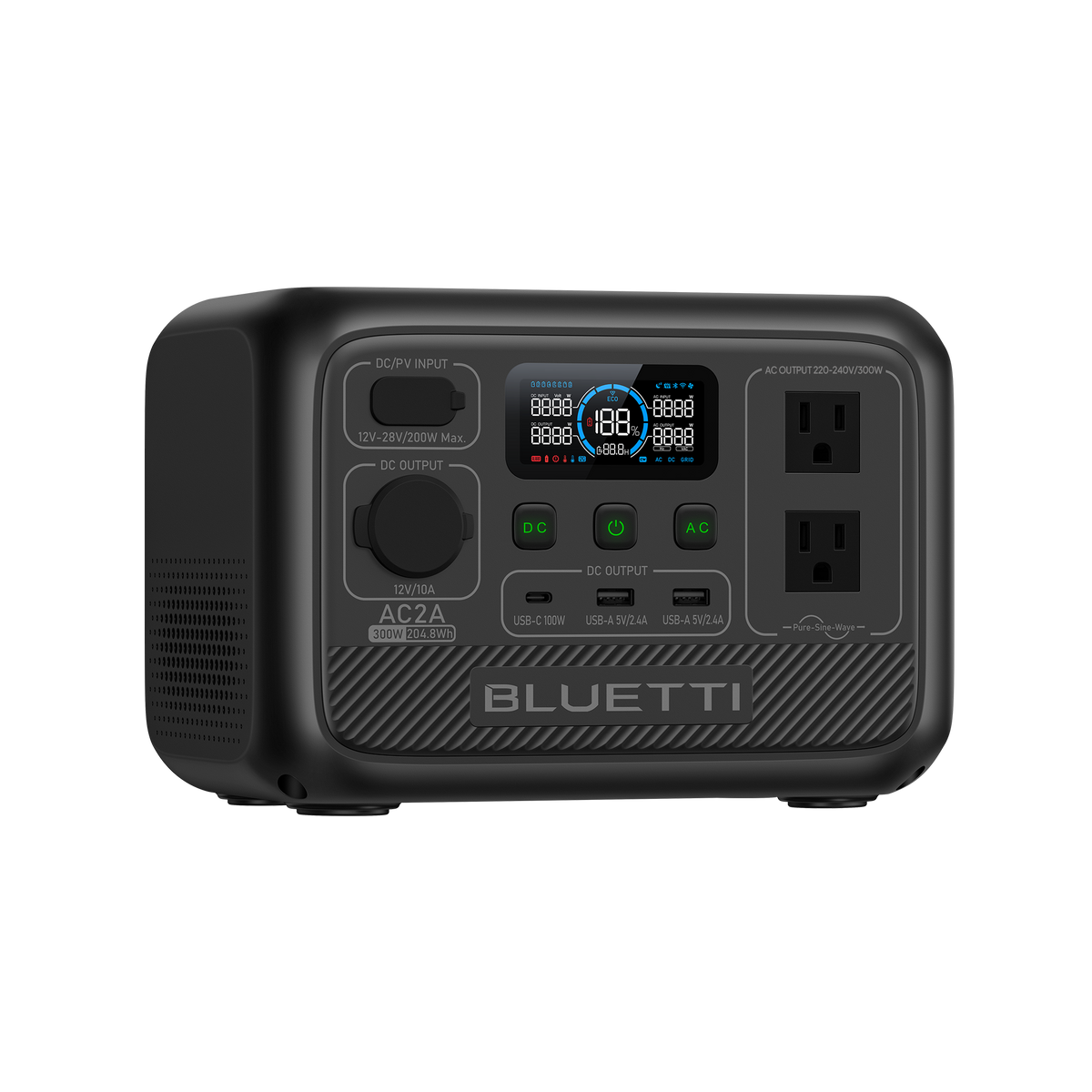 BLUETTI AC2A Portable Power Station | 300W 204Wh