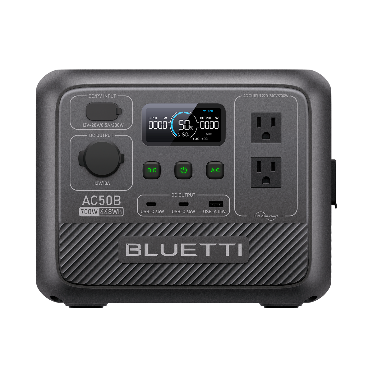 BLUETTI AC50B Portable Power Station | 700W 448Wh