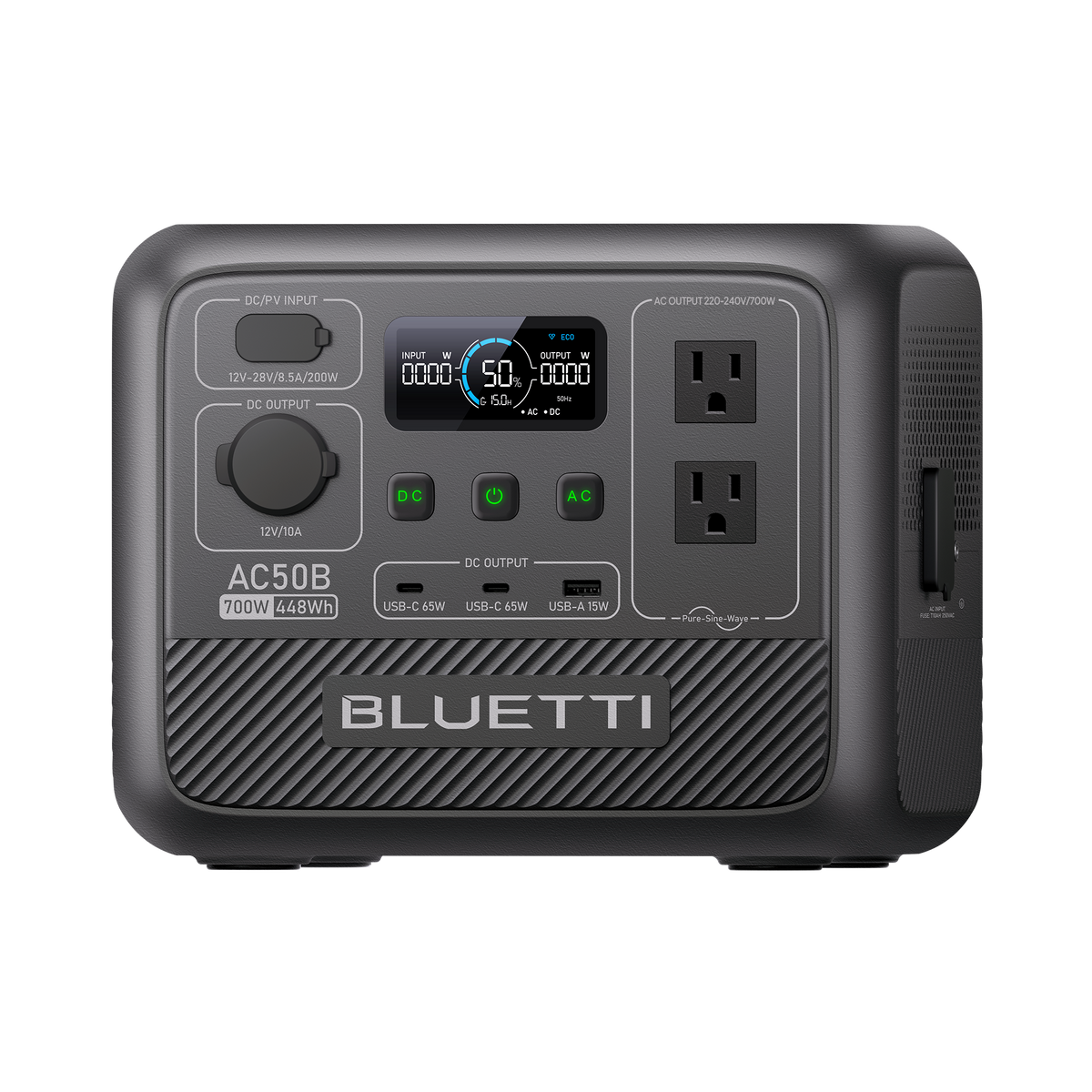BLUETTI AC50B Portable Power Station | 700W 448Wh