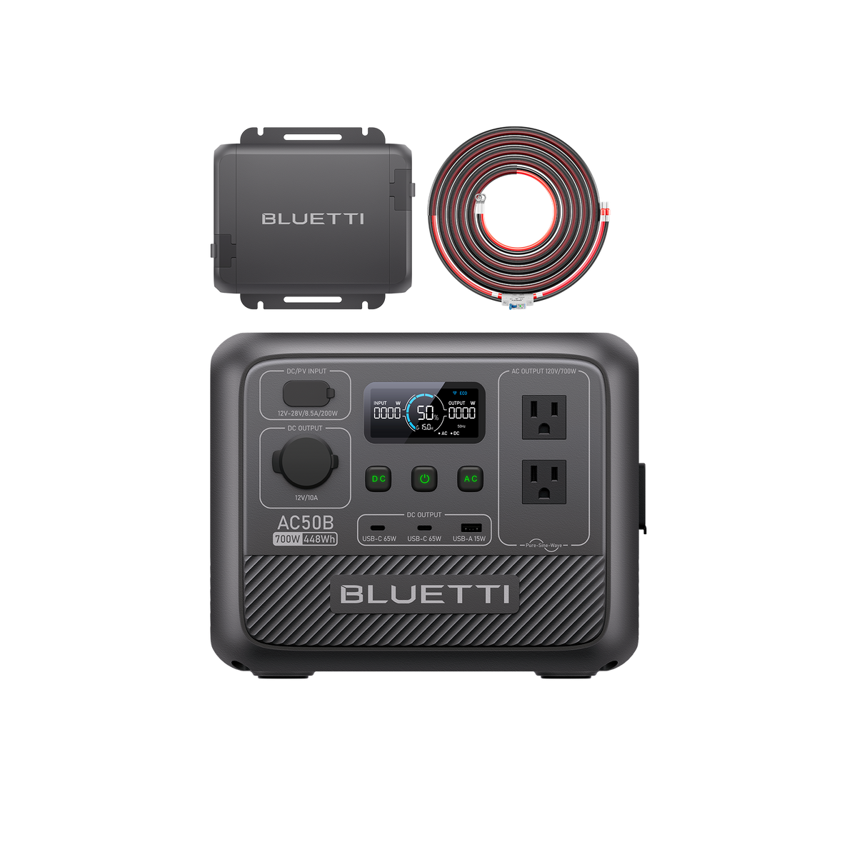 BLUETTI AC50B Portable Power Station | 700W 448Wh