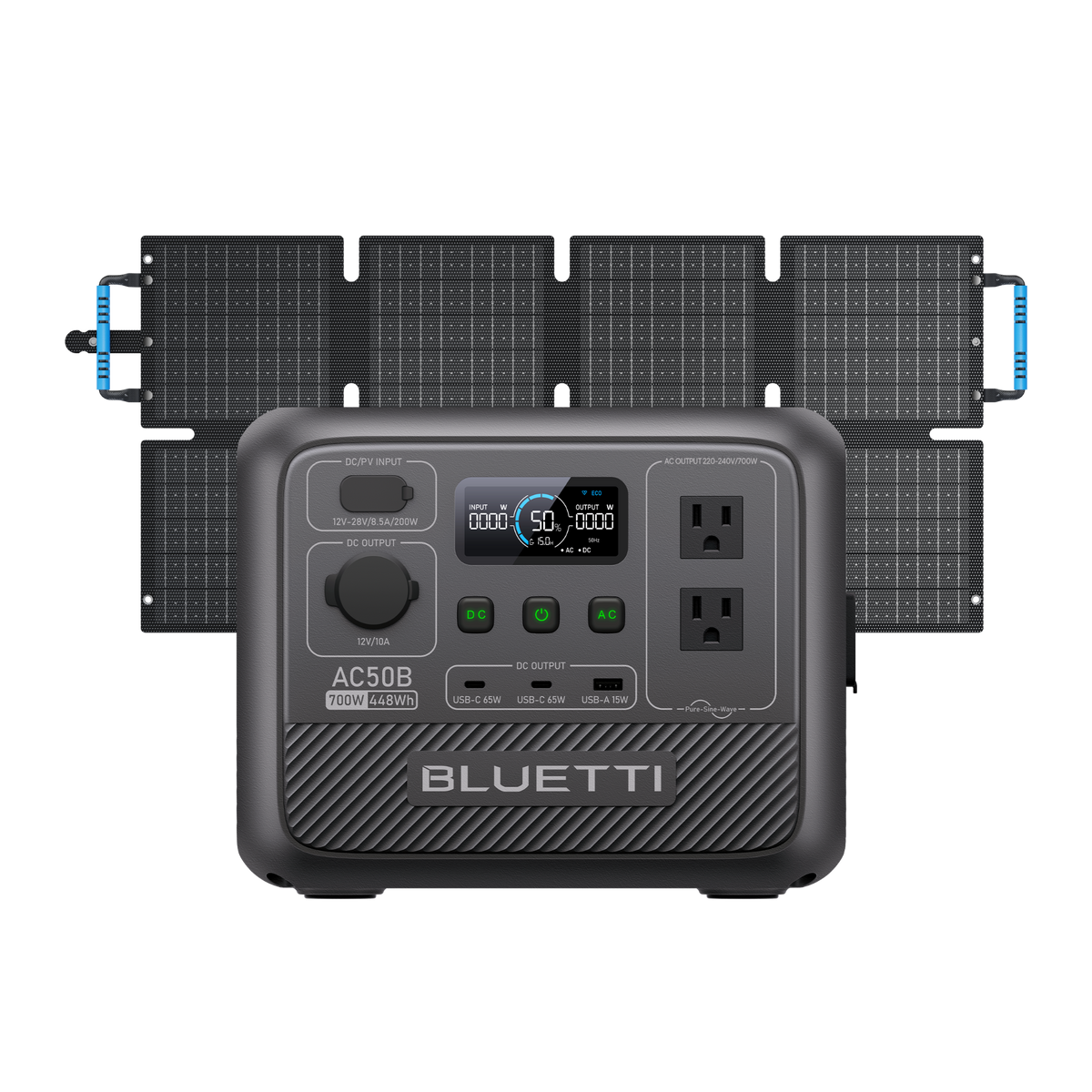 BLUETTI AC50B Portable Power Station | 700W 448Wh