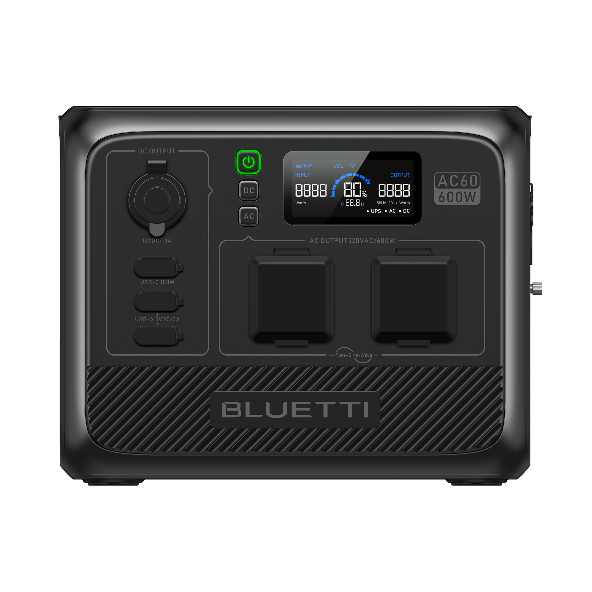 BLUETTI AC60 Portable Power Station 600W 403Wh