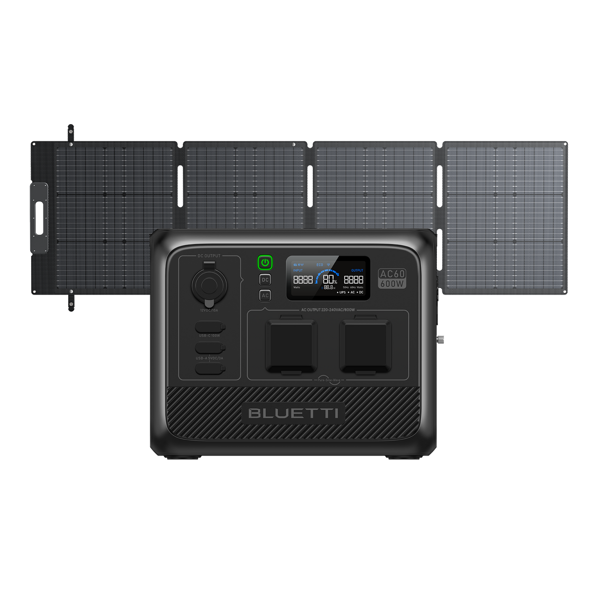 BLUETTI AC60 Portable Power Station | 600W 403Wh
