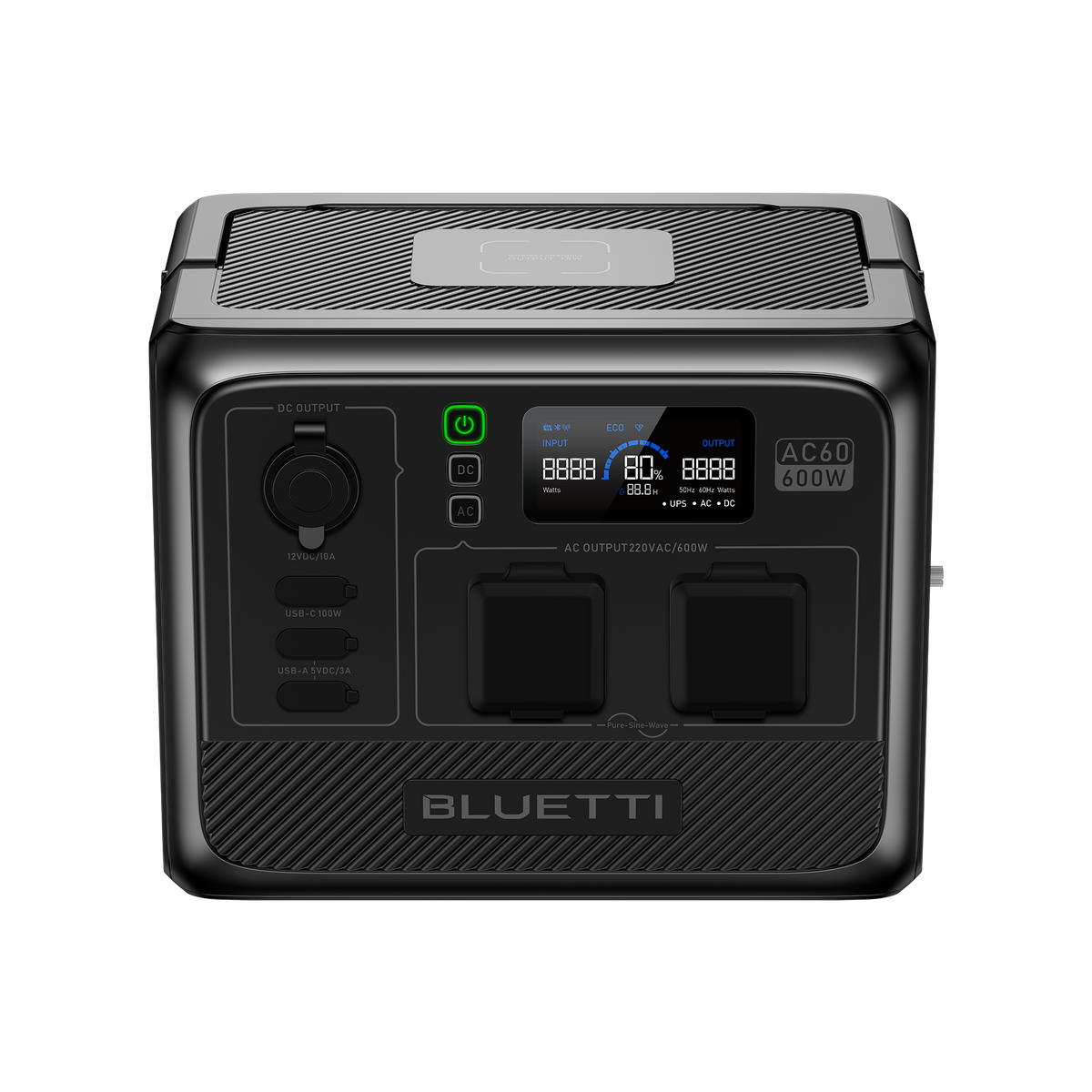 BLUETTI AC60 Portable Power Station | 600W 403Wh
