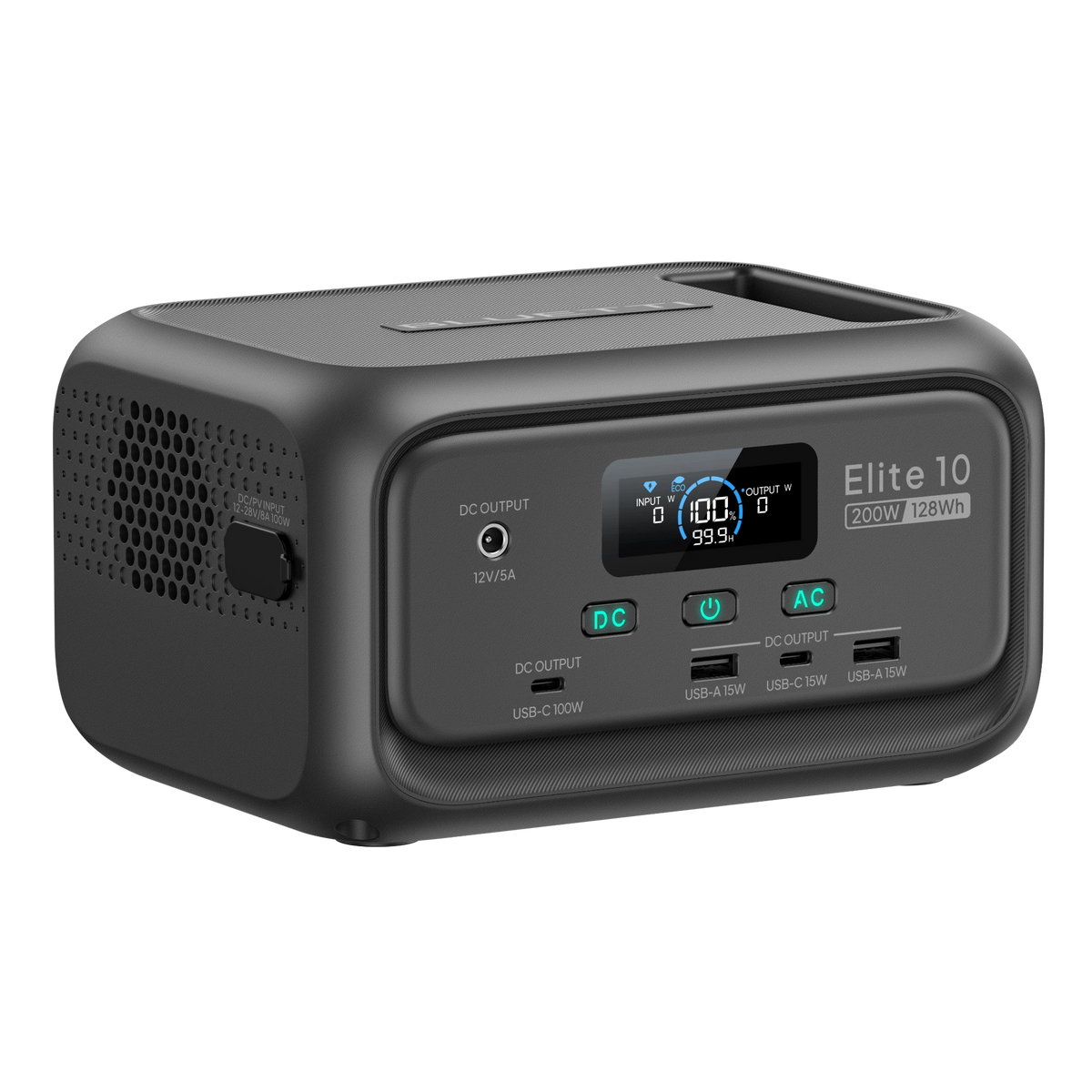 BLUETTI Elite 10 Portable Power Station | 200W 128Wh