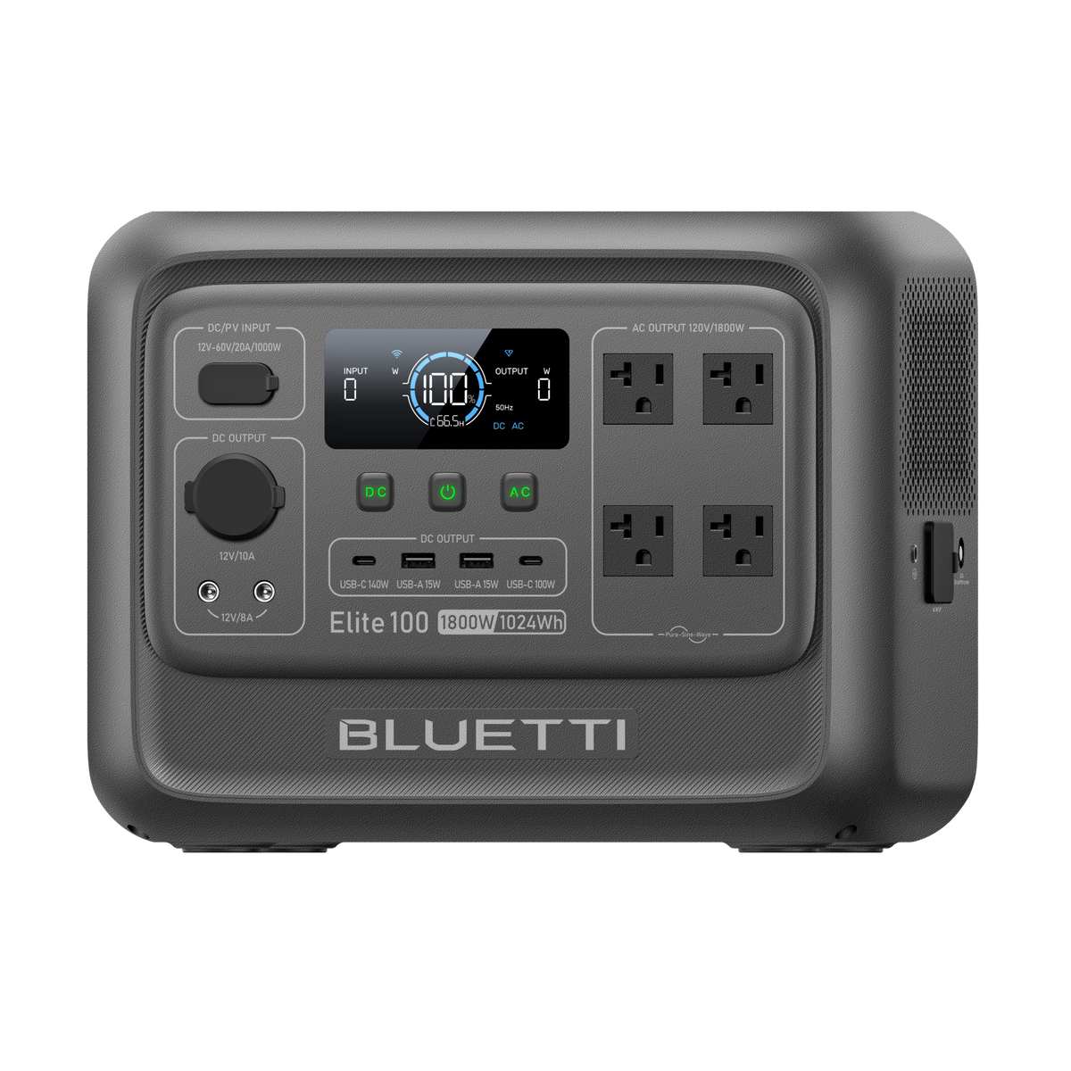 BLUETTI Elite 100 V2 Portable Power Station | 1,800W 1,024Wh