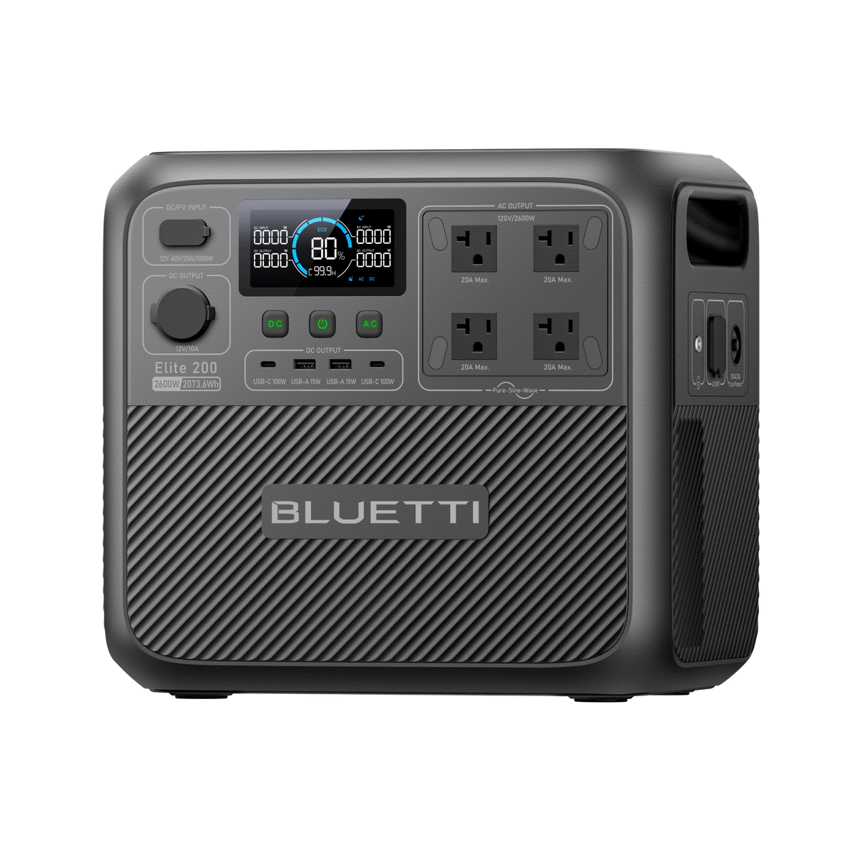 BLUETTI Elite 200 V2 Portable Power Station | 2,600W 2,073.6Wh