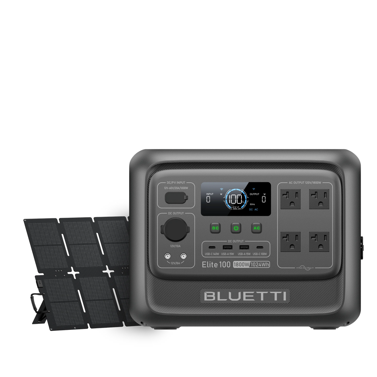 (Pre-order) BLUETTI Elite 100 V2 Portable Power Station | 1,800W 1,024Wh