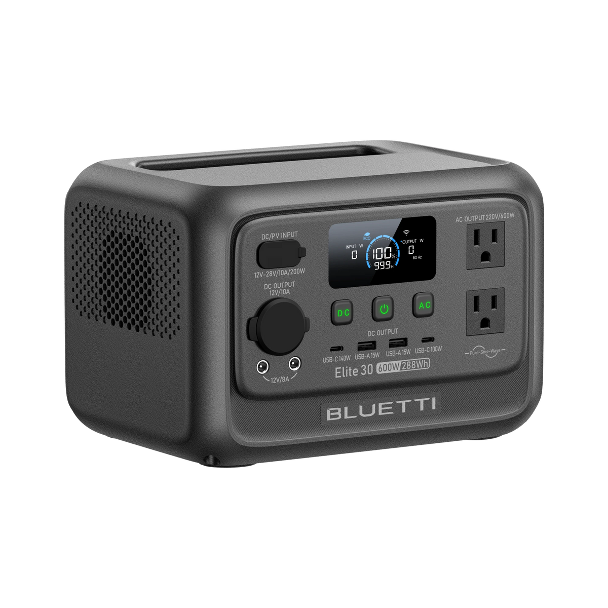 (Pre-order) BLUETTI Elite 30 V2 Portable Power Station | 600W 288Wh