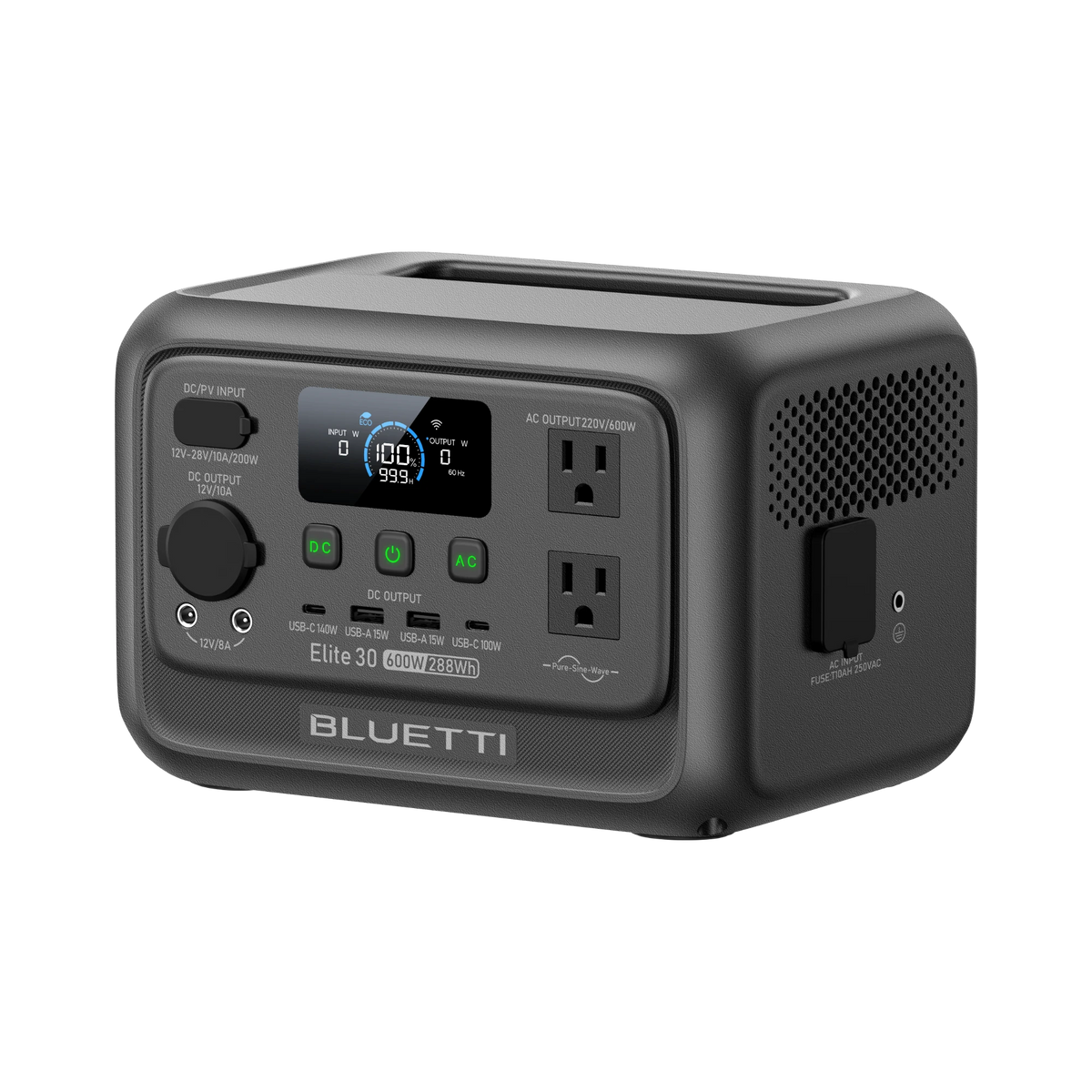 (Pre-order) BLUETTI Elite 30 V2 Portable Power Station | 600W 288Wh
