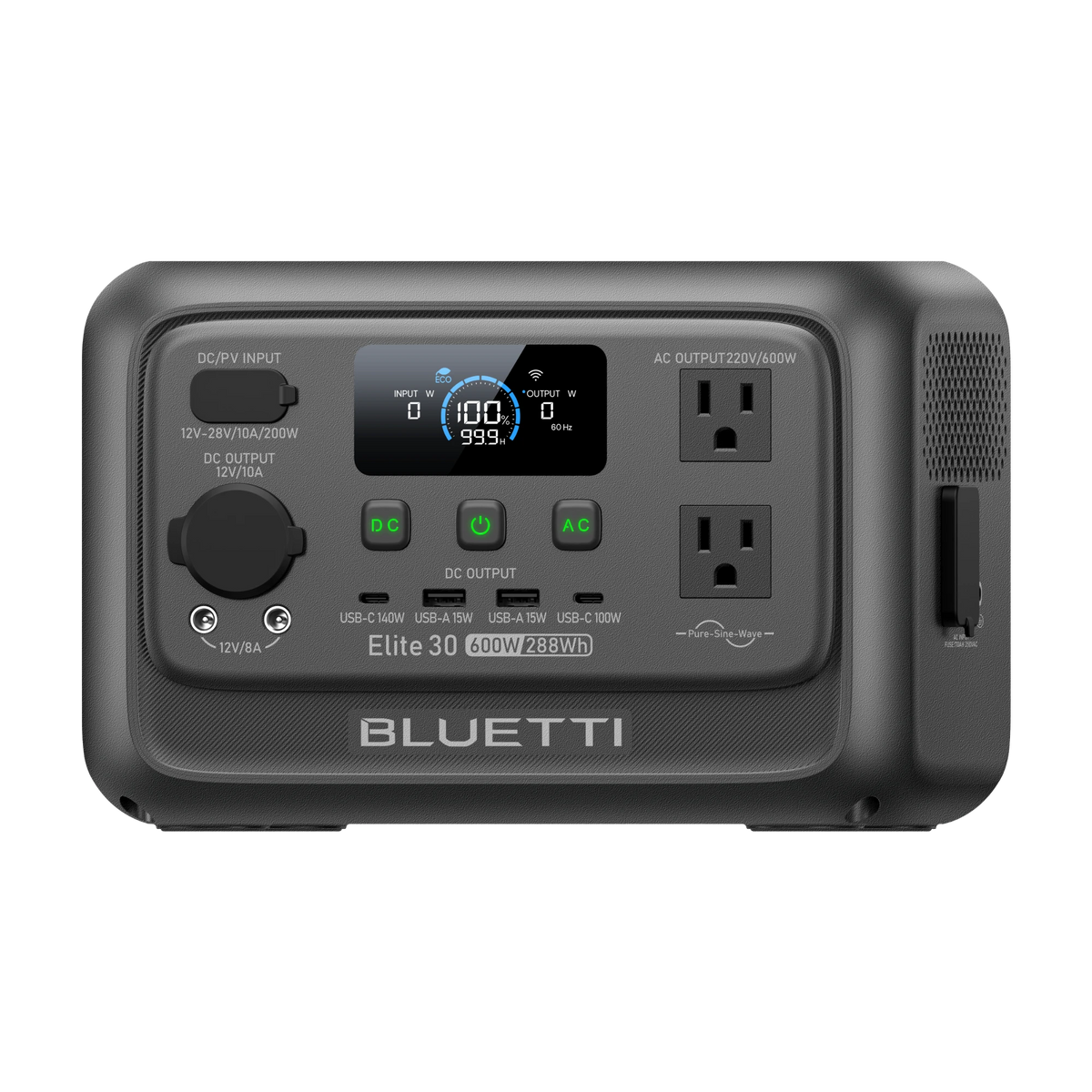 (Pre-order) BLUETTI Elite 30 V2 Portable Power Station | 600W 288Wh