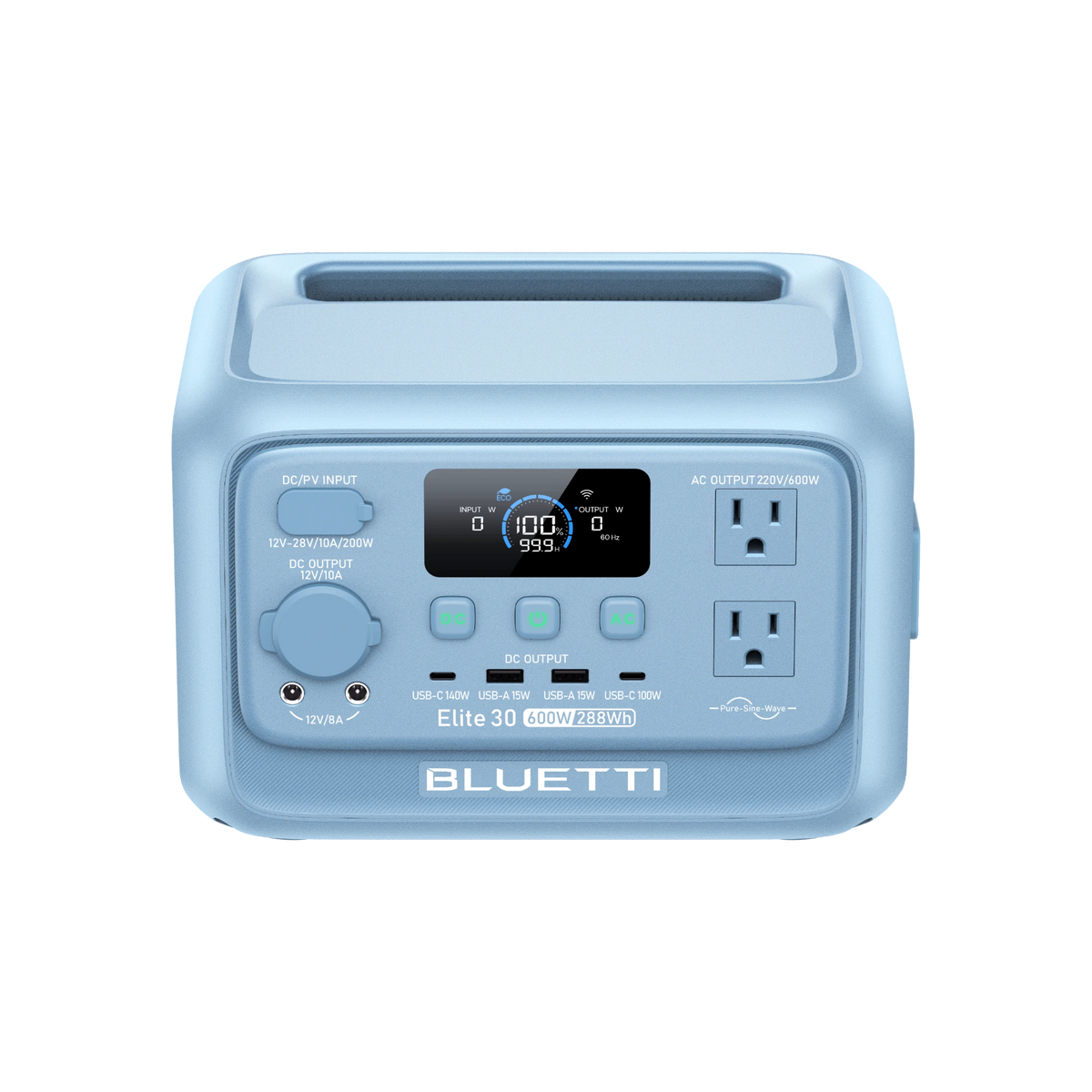 (Pre-order) BLUETTI Elite 30 V2 Portable Power Station | 600W 288Wh