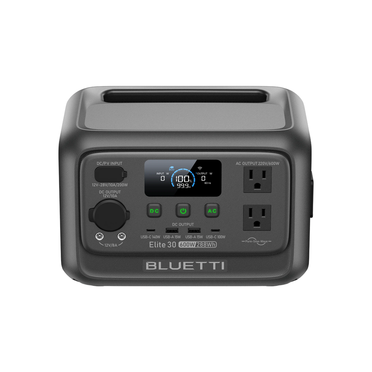 (Pre-order) BLUETTI Elite 30 V2 Portable Power Station | 600W 288Wh