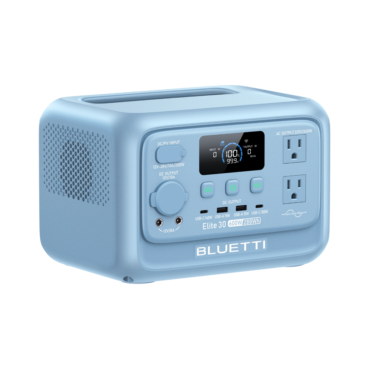 (Pre-order) BLUETTI Elite 30 V2 Portable Power Station | 600W 288Wh
