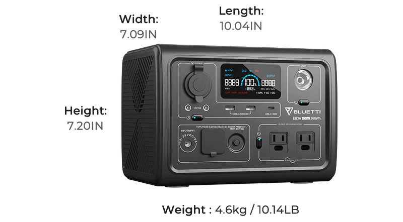 Discontinued) BLUETTI EB3A Portable Power Station | 600W 268Wh