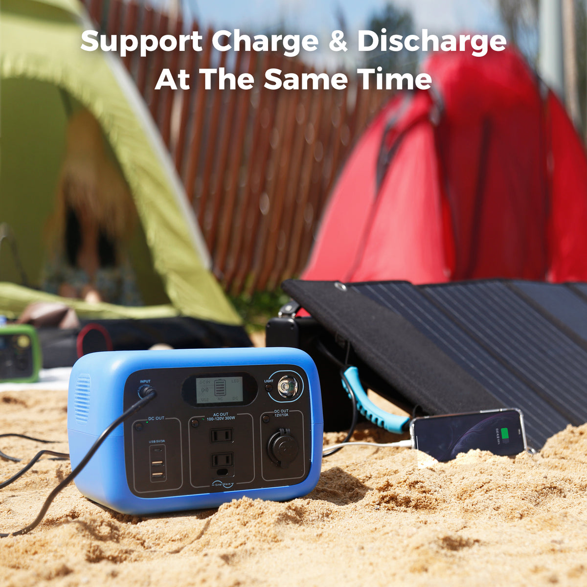 BLUETTI AC30S Portable Power Station | 300W 300Wh