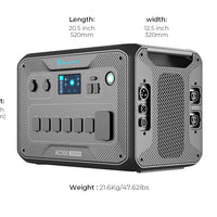 BLUETTI AC300 Inverter Module Generator | 3,000W ( Requires The B300K to Work )